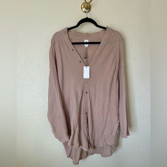 Dresses & Skirts - NWT Beige Shirt Dress